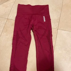 Gymshark Energy + Seamless Cropped Leggings